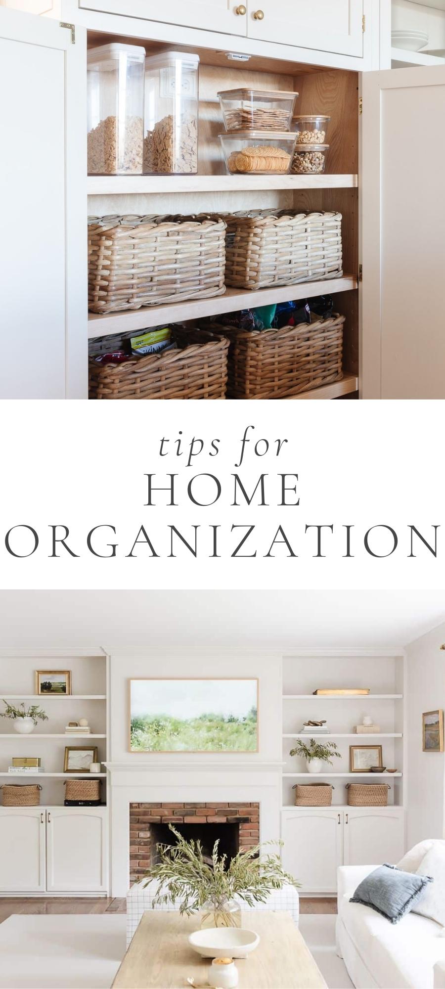 20 Best Home Organization Tips for Every Room