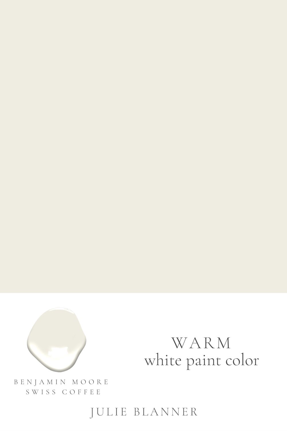 Warm Cozy Calm Neutral Paint Color Palette Benjamin Moore White