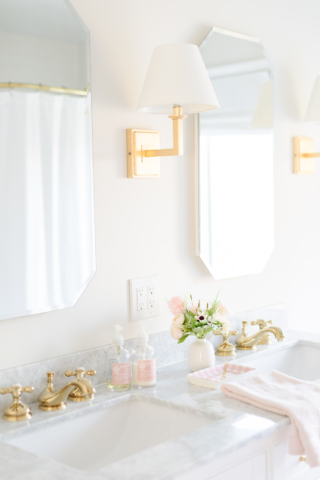 Brass Bathroom Faucets | Julie Blanner