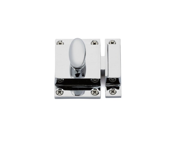 chrome cabinet latch