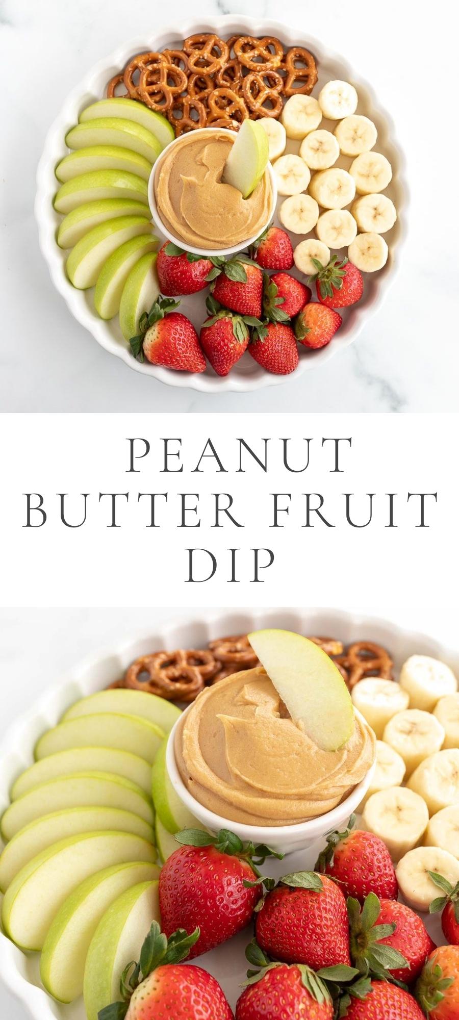 Peanut Butter Fruit Dip Julie Blanner