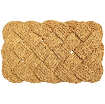 rope knot door mat