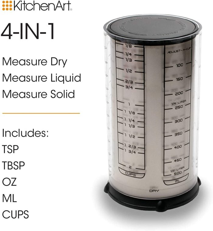 Dry versus Liquid Measuring Cups - Crazy for Crust