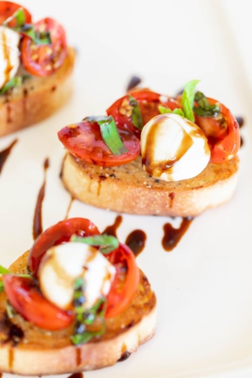 Bruschetta With Mozzarella Julie Blanner