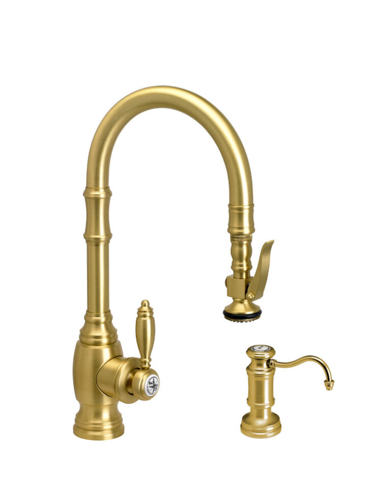 Unlacquered Brass Kitchen Faucet (Living Finish) Julie Blanner