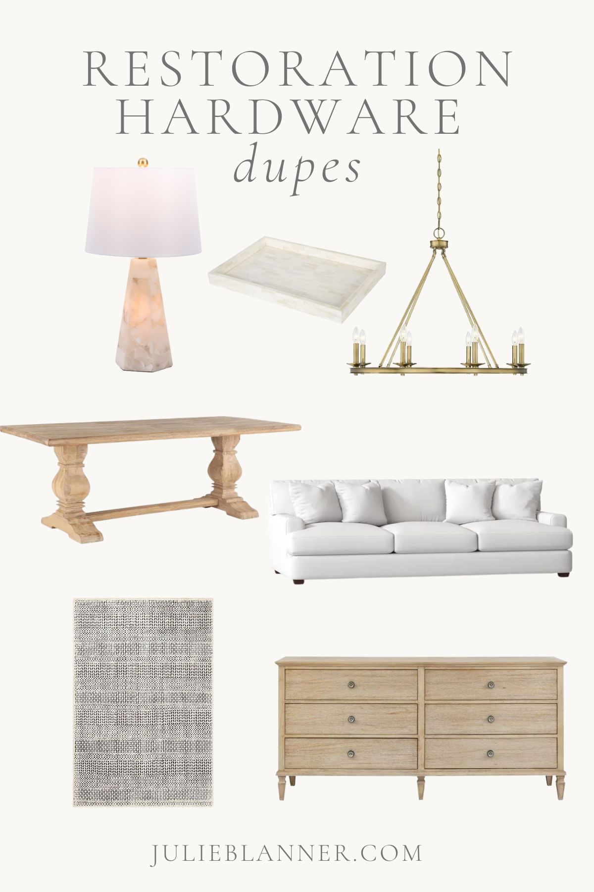 a graphic featuring decor and furniture with the title of  