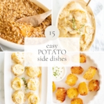 15 easy potato side dishes recipes.