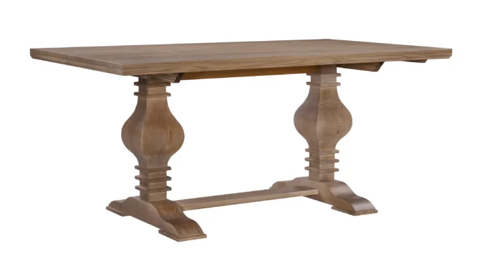 rh dining table dupe