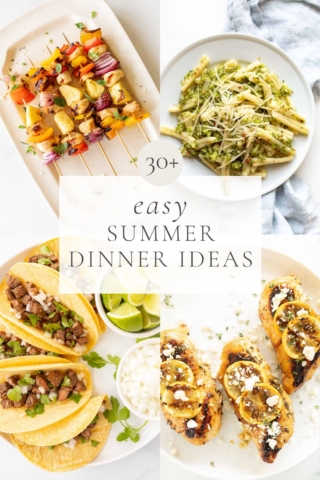 Summer Dinner Ideas | Julie Blanner