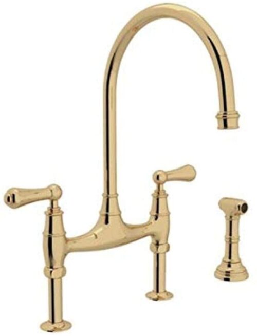 Unlacquered Brass Kitchen Faucet (Living Finish) Julie Blanner
