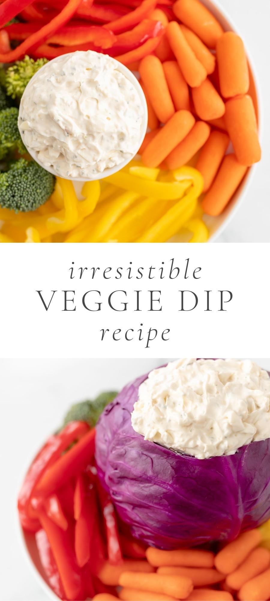 Irresistible Veggie Dip Recipe Julie Blanner