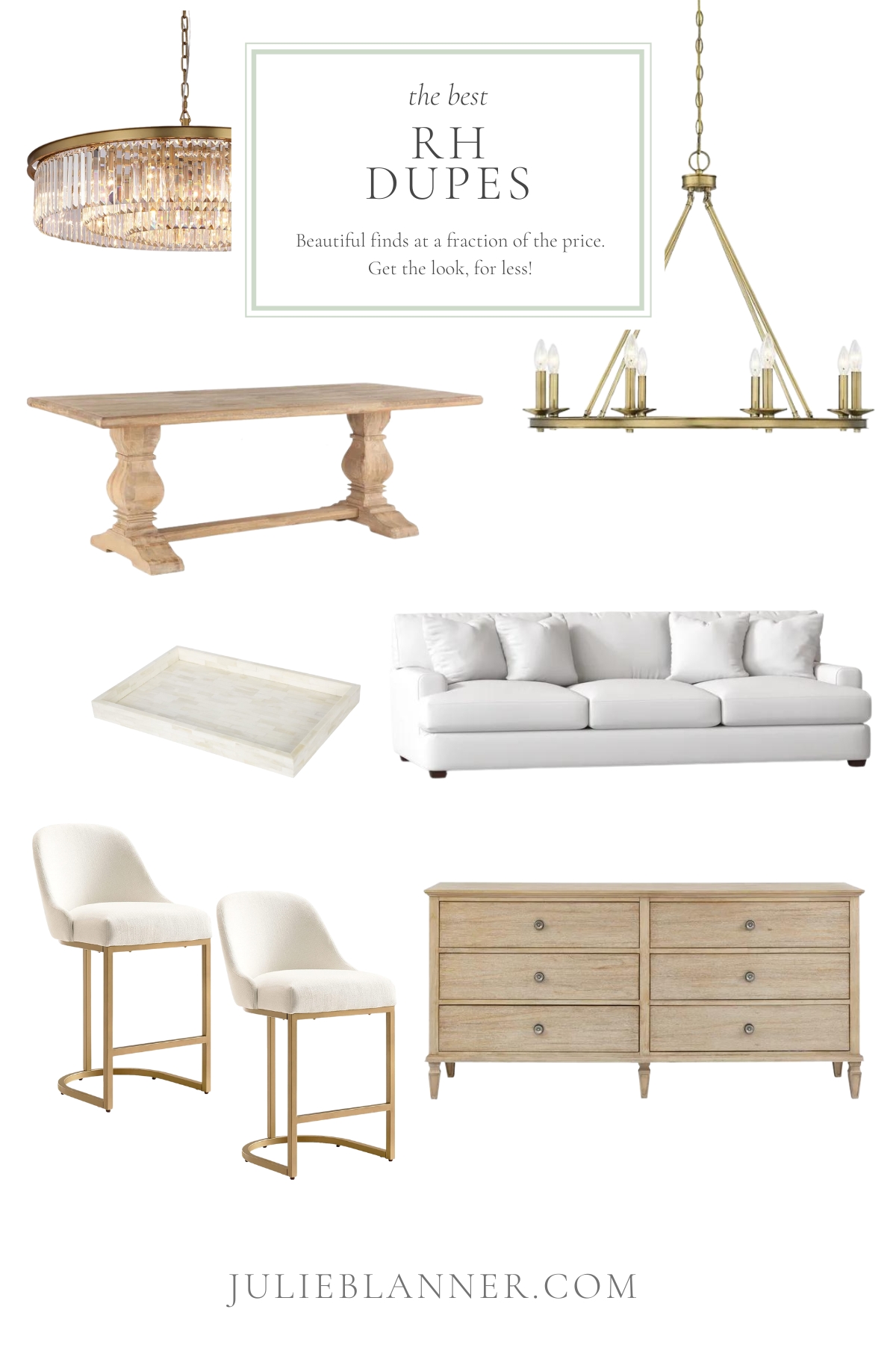 a graphic featuring decor and furniture with the title of 