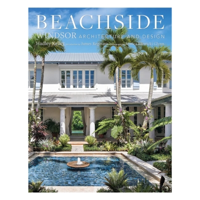 A coffee table book called "Beachside"