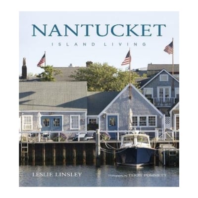 a decorative book called "Nantucket"