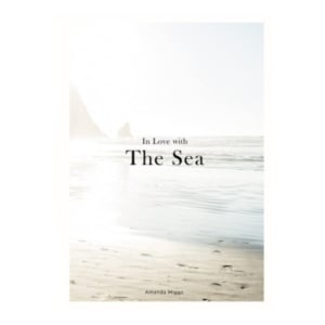 A decorative book called "In love with the Sea"