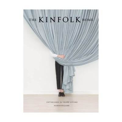 An interior design coffee table book called "Kinfolk"