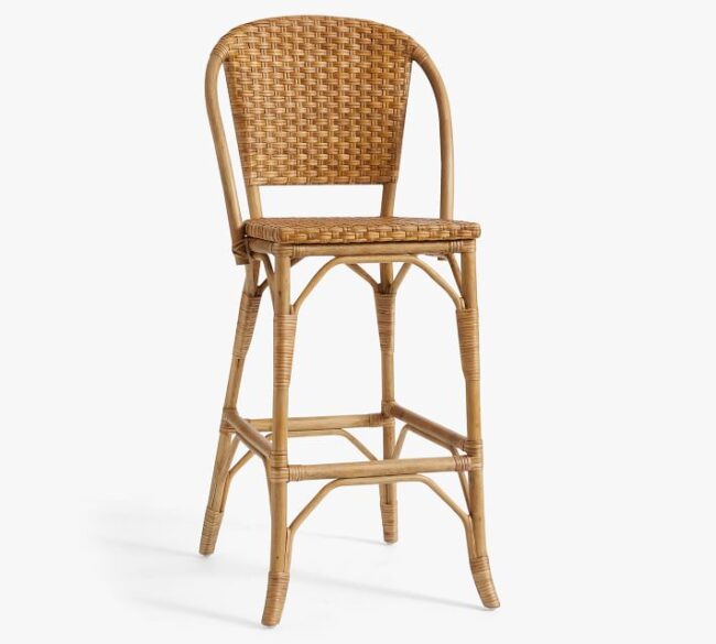 Rattan Bar Stools Julie Blanner   Rattan Bar Stools 6 650x585 