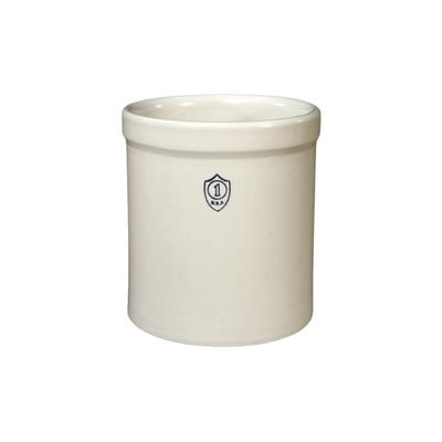 white stoneware crock 1 gallon