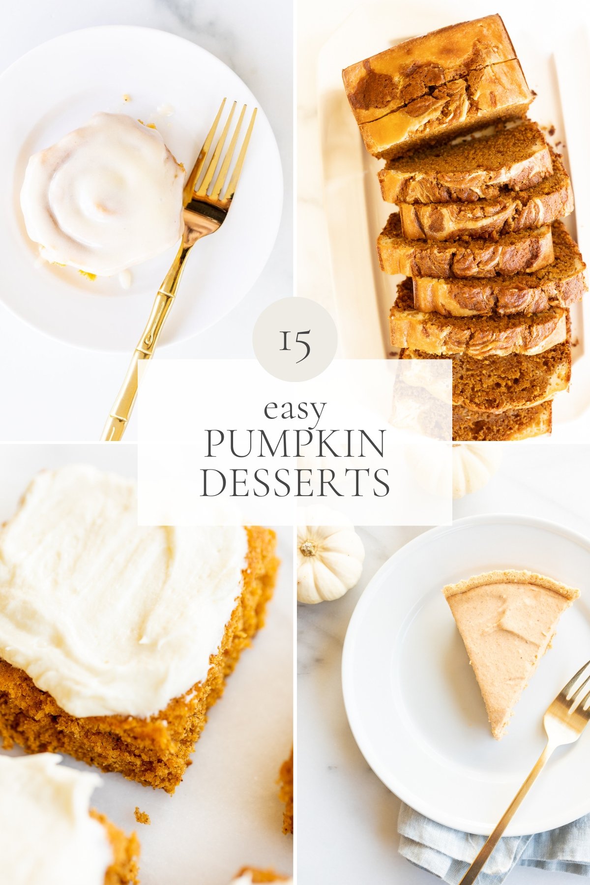 Explore a collection of 15 delectable and effortless pumpkin desserts that will satisfy your sweet tooth.