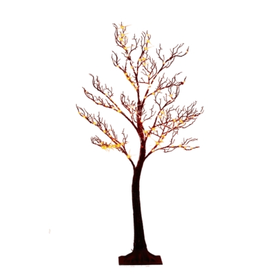 A light up Halloween tree as part of an Amazon Halloween shopping guide.