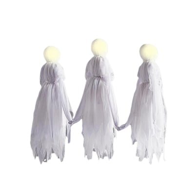 White ghosts as part of an Amazon Halloween shopping guide.