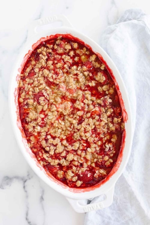 Crumble Topping with Oats Julie Blanner