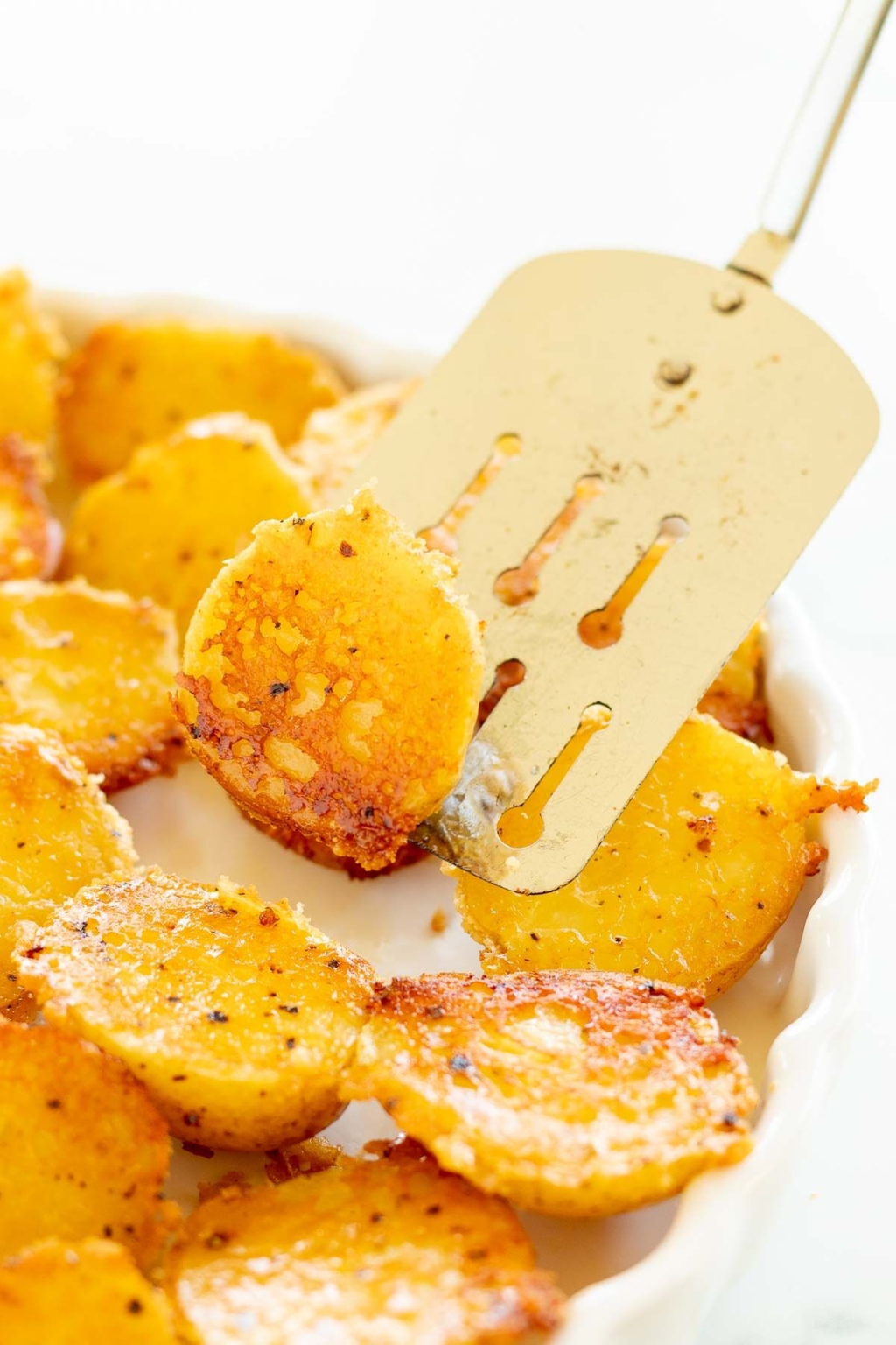 Crispy Parmesan Roasted Potatoes | Julie Blanner