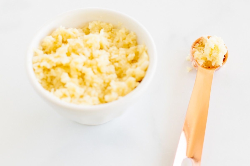 How to Mince Garlic | Julie Blanner