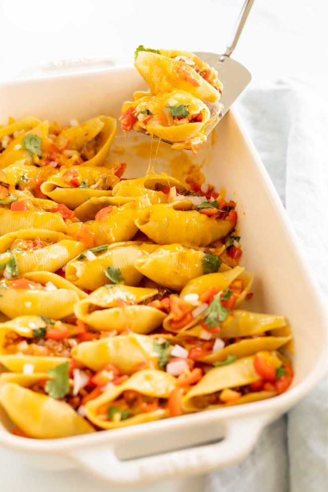 Taco Stuffed Shells Julie Blanner