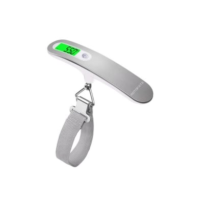 A luggage scale with a strap attached to it, perfect for travel enthusiasts looking for convenient and reliable Amazon gadgets.