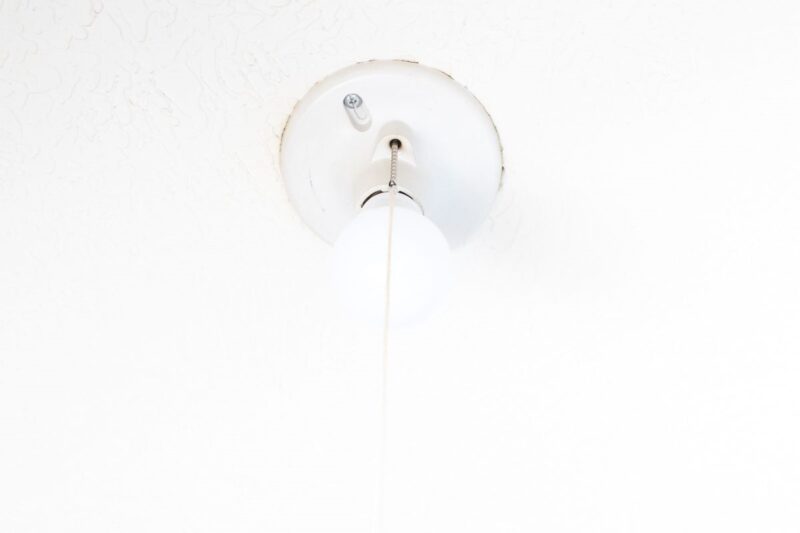 How to Turn a Pull Chain Light Fixture into a Switch Julie Blanner