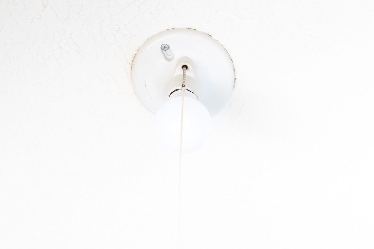 Pull Chain Light Fixture Into A Switch