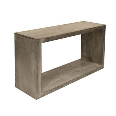 pottery barn folsom console table dupe