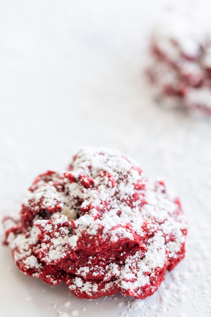 Red Velvet Gooey Butter Cookies | Julie Blanner