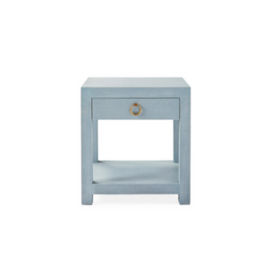 blue side table nightstand