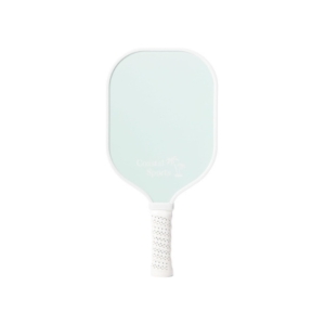 A paddle with a white handle on a white background - perfect for Easter basket fillers.