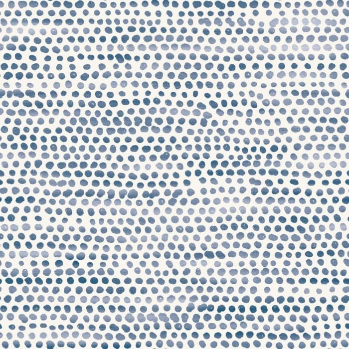 Blue and white watercolor dot wallpaper from Amazon