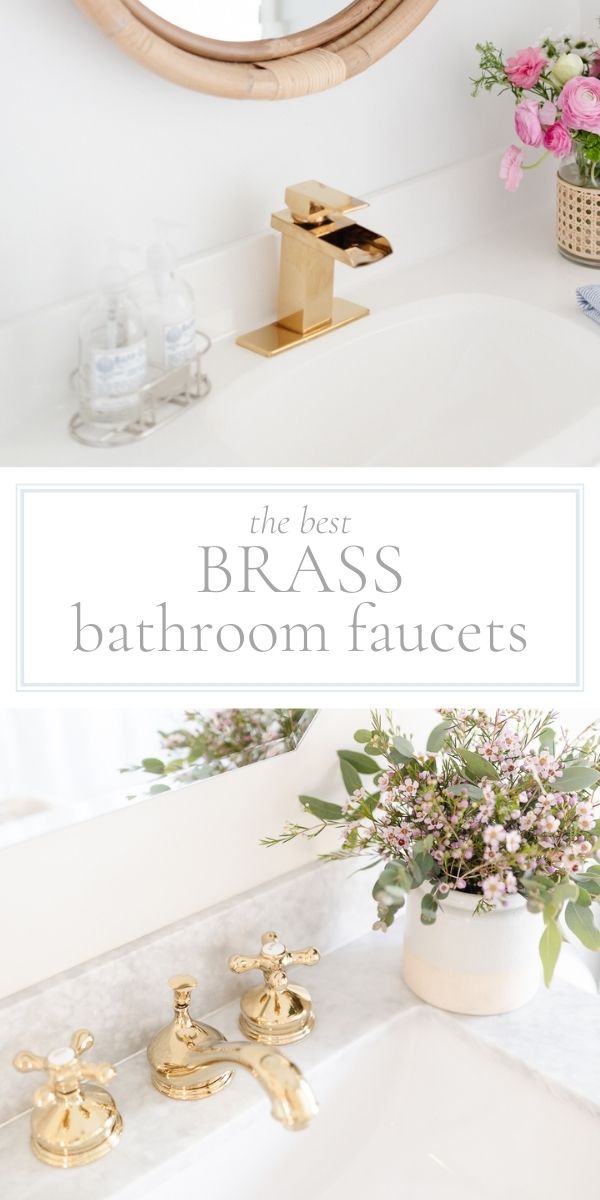 The finest brass bathroom faucets on the market.