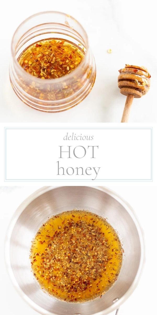 Hot honey in a bowl.