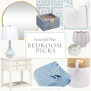Beautiful blue bedroom picks.