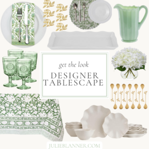 Get the look designer tablescape.