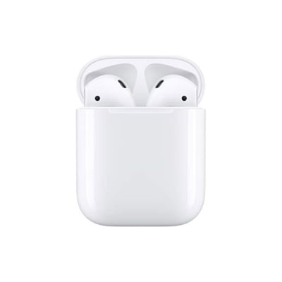An apple airpods case is shown on a white background, highlighting the stylish design perfect for Black Friday sales.