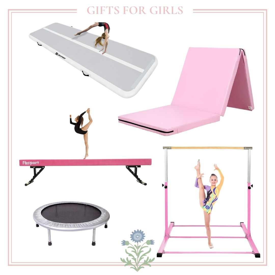 Find the perfect gift ideas for girls who love gymnastics.