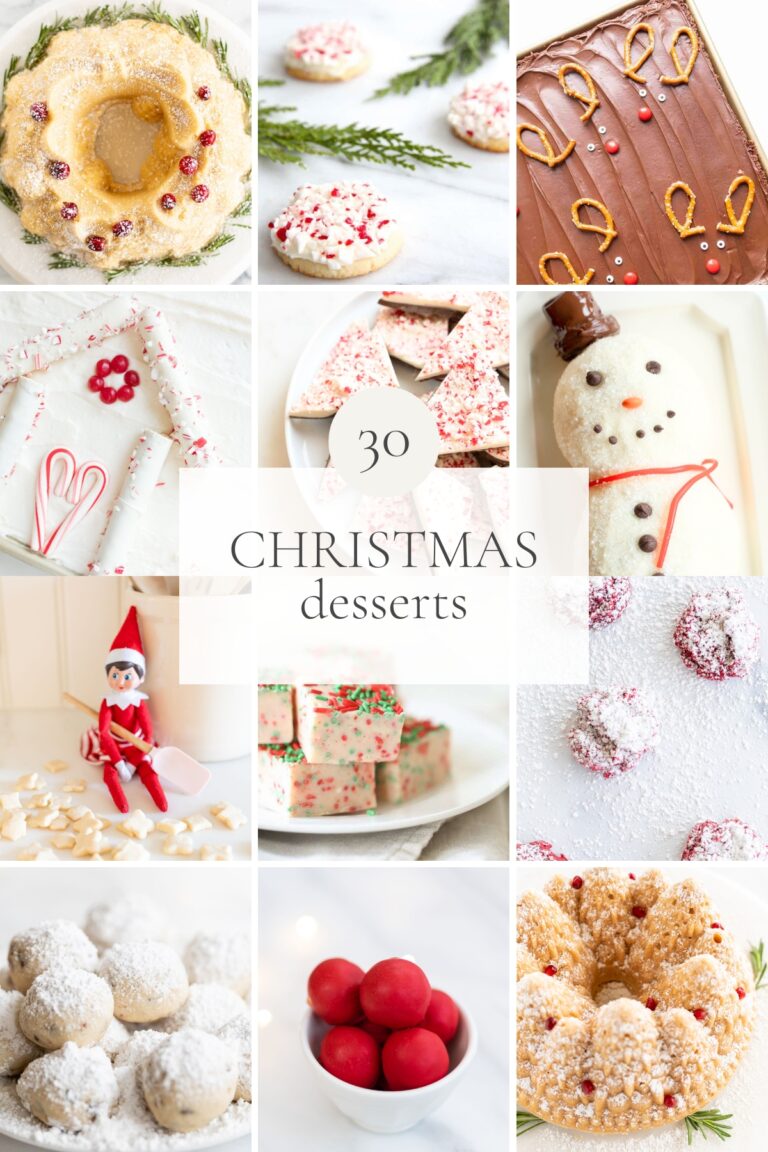 30 Christmas Desserts | Julie Blanner