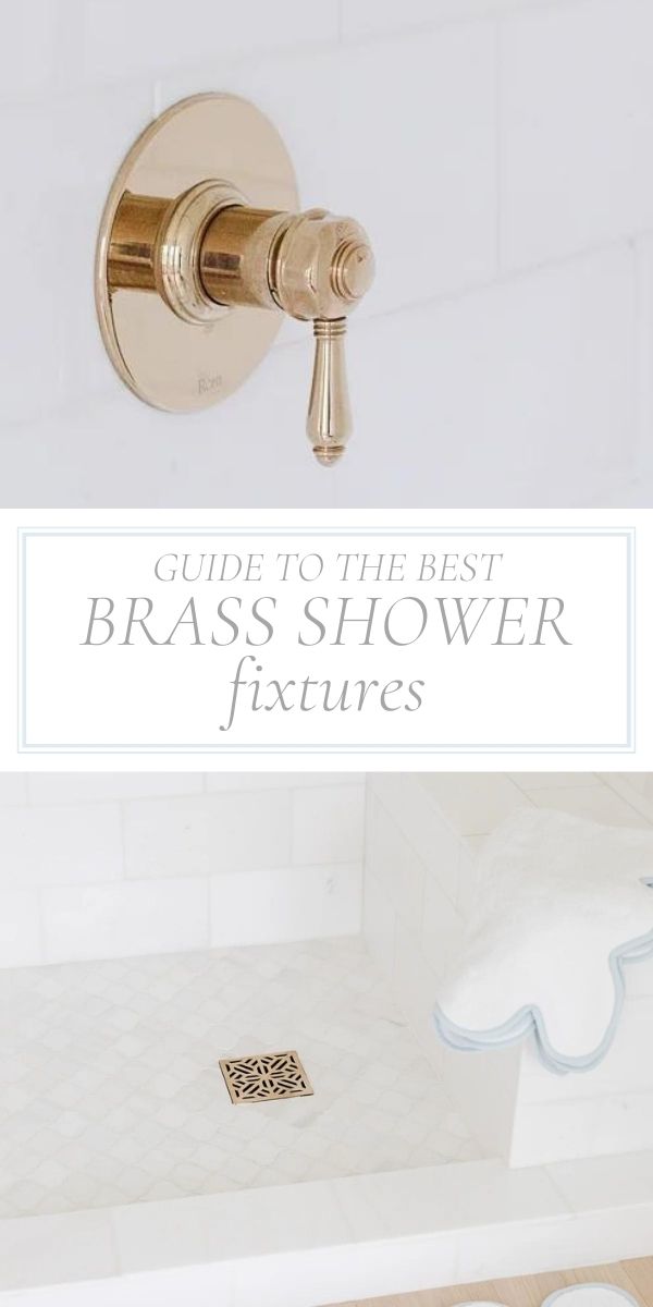 Guide to the finest brass shower fixtures.