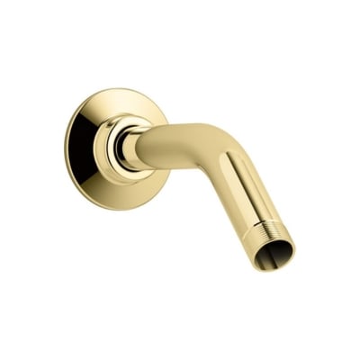 A brass bathroom faucet with a gold handle on a white background.