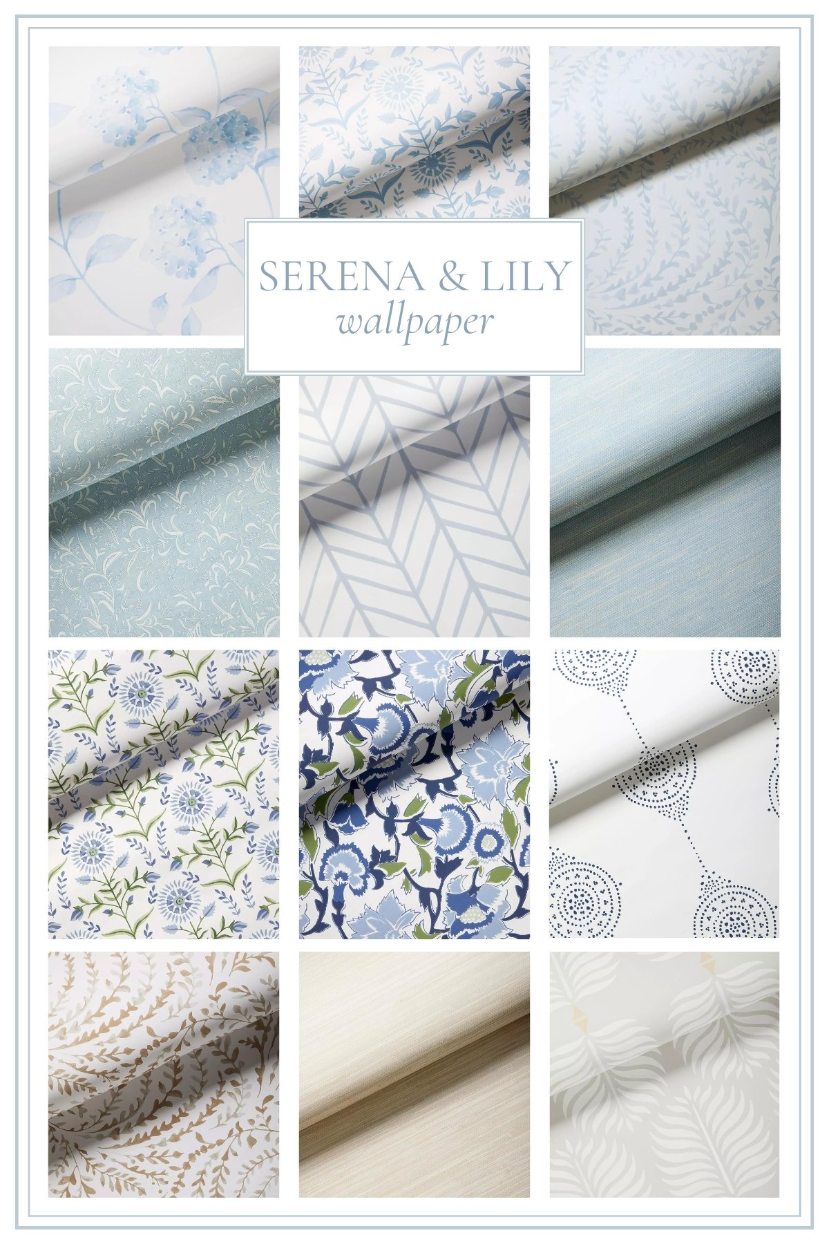Explore the Serena & Lily wallpaper collection.