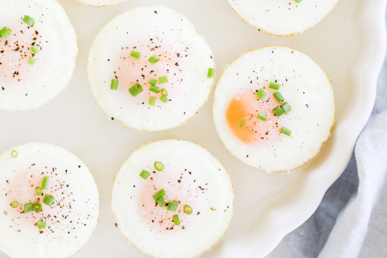 Easy Baked Muffin Pan Eggs | Julie Blanner