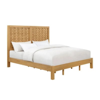 A woven bed from Walmart